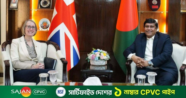 প্রধানমন্ত্রীর প্রতিরক্ষা উপদেষ্টার সঙ্গে যুক্তরাজ্যের হাইকমিশনারের সাক্ষাৎ