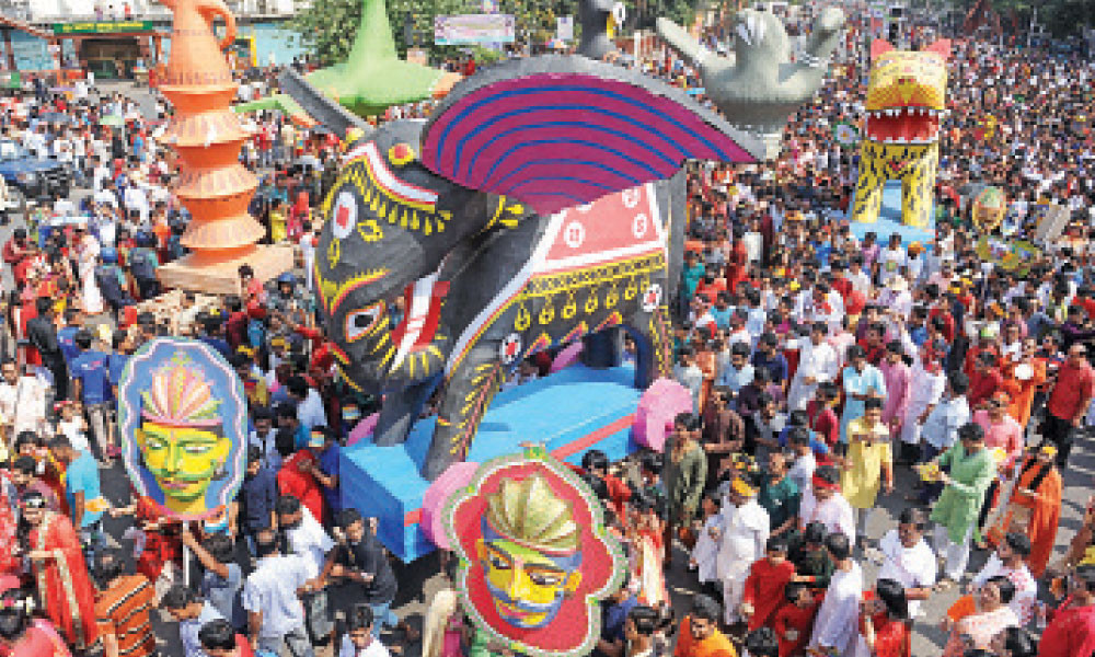 নগরে বৈশাখ গ্রামীণ শিল্প সুরভি ফিরে পাক
