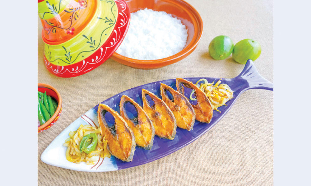 নববর্ষের আপ্যায়ন ও পান্তা-ইলিশ