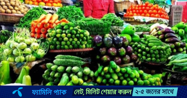 রাজধানীতে ৮০-১০০ টাকার নিচে মিলছে না সবজি