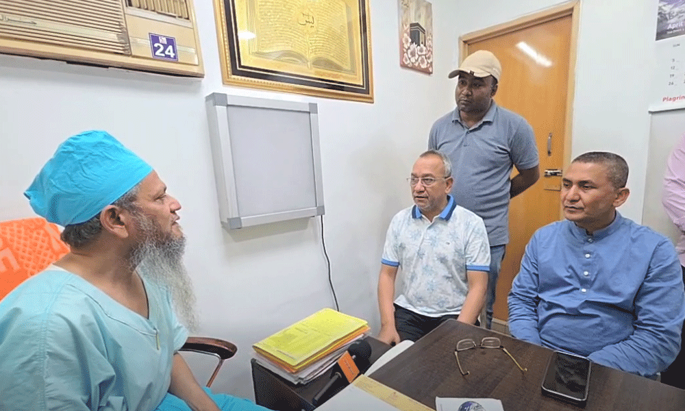 ডা. কামরুল ইসলামকে আশ্বস্ত করলেন যুবদলের কেন্দ্রীয় নেতারা