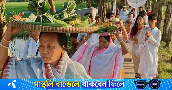কমলগঞ্জে শেষ হলো মণিপুরি লাই হারাওবা উৎসব