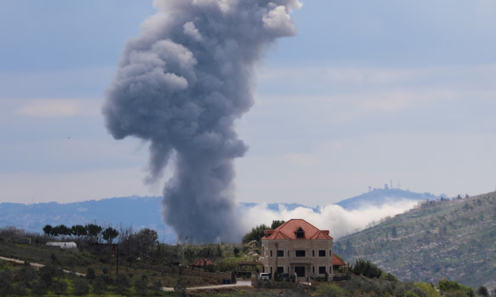 ইসরায়েলি হামলায় দক্ষিণ লেবাননে রকেট লঞ্চার ধ্বংস