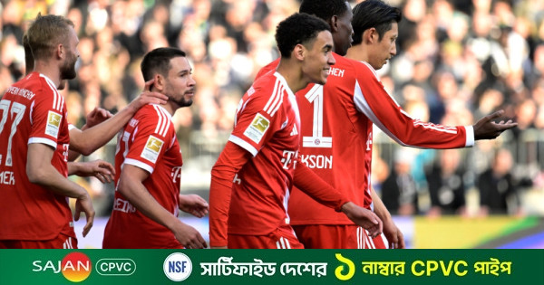 ৫৪ বছরের রেকর্ড ভাঙল বায়ার্ন