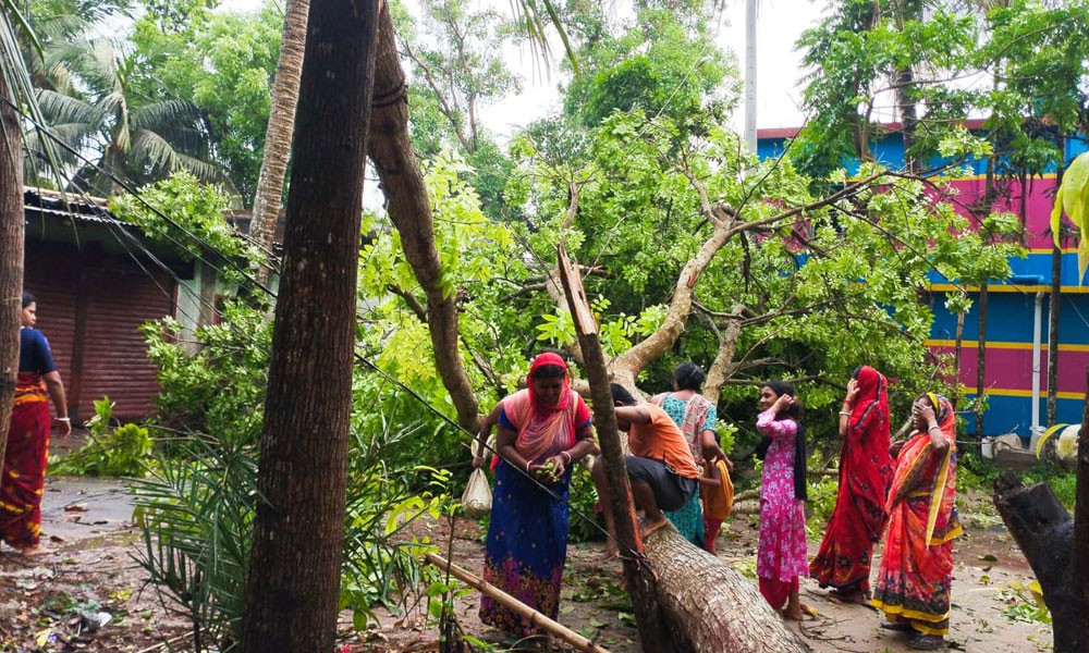 যশোরে কালবৈশাখী ঝড়ের তাণ্ডব, আহত ৯
