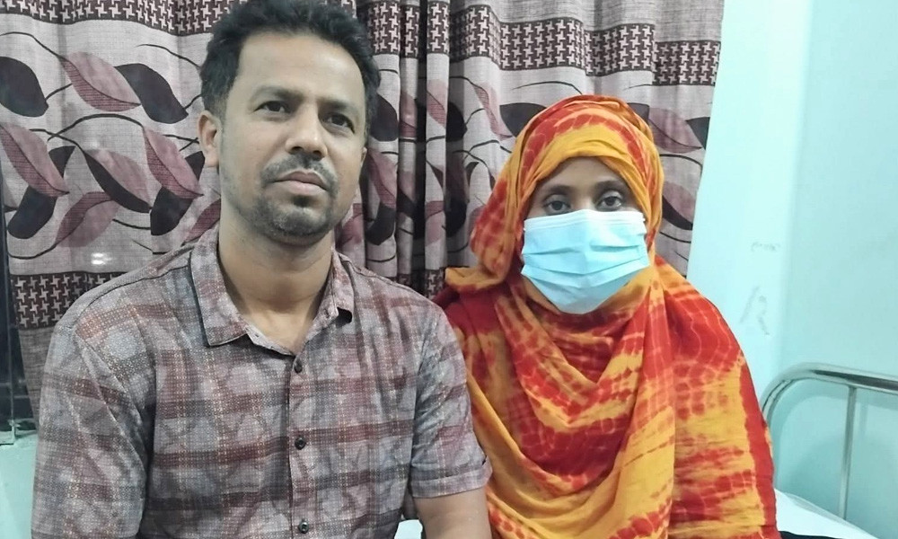 কিডনি দিয়ে স্ত্রীর জীবন বাঁচালেন স্বামী