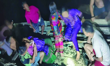 রাঙ্গামাটিতে নৌকাডুবি : সেনাবাহিনীর প্রচেষ্টায় সফল উদ্ধার