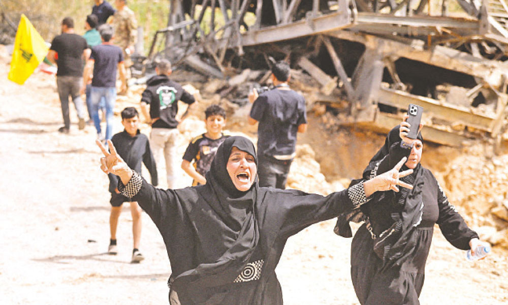 লেবানন ও ইসরায়েলের মধ্যে ১০ দিনের যুদ্ধবিরতি