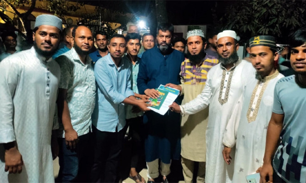 বন্যা-নদীভাঙন রোধে বাঁধ নির্মাণের দাবিতে এমপিকে খোলা চিঠি