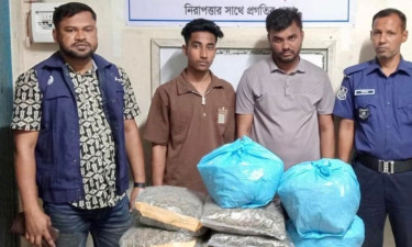 ব্রাহ্মণপাড়ায় গাঁজাসহ দুই মাদক ব্যবসায়ী গ্রেপ্তার