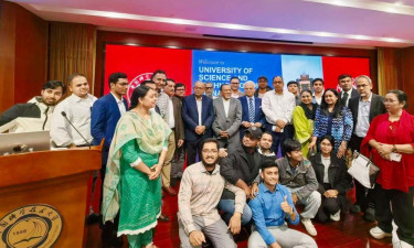 বিএনপির উচ্চ পর্যায়ের প্রতিনিধিদলের চীনের ইউএসটিসি পরিদর্শন