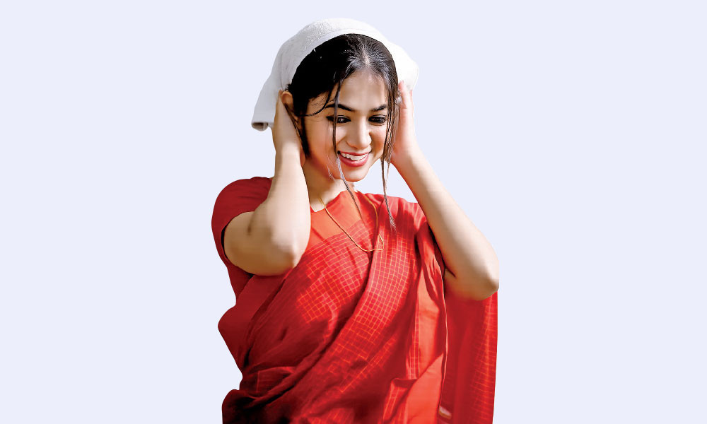 বৈশাখের রোদ-বৃষ্টিতে চুলের যত্ন