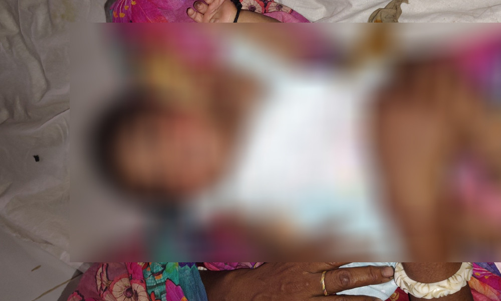 শ্মশান থেকে পাওয়া সেই নবজাতকের ঠাঁই হাসপাতালে