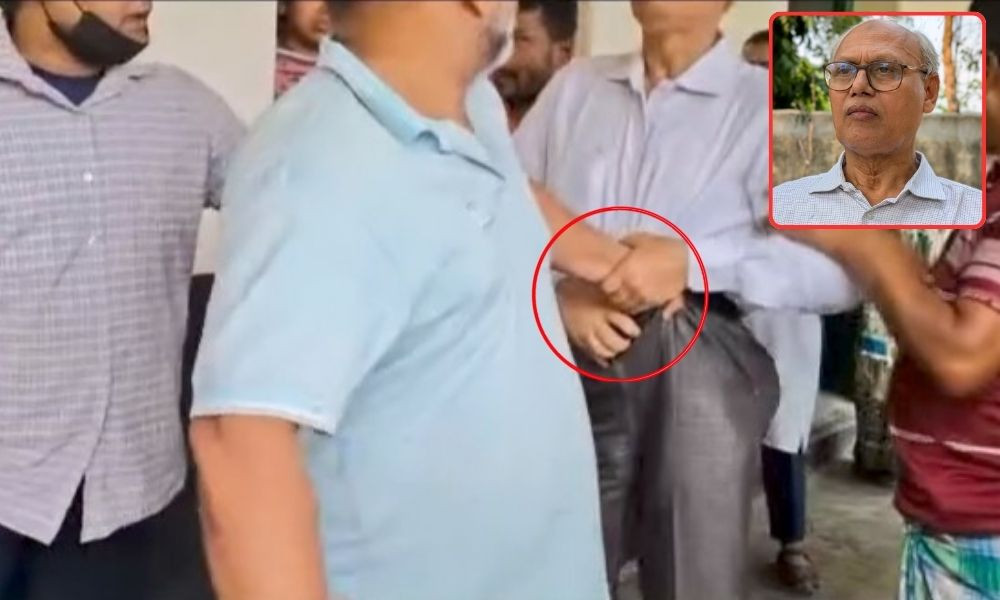 রায়পুরায় মব সৃষ্টি করে কলেজ অধ্যক্ষের ওপর হামলা