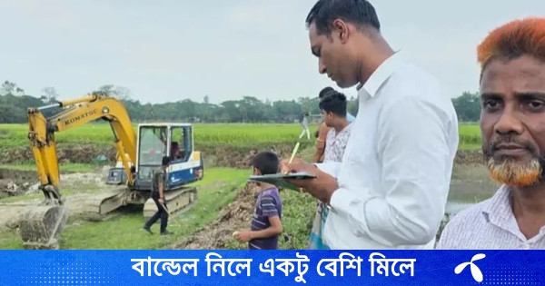 বেগমগঞ্জে কৃষিজমির মাটি কাটার অপরাধে ২ লাখ টাকা জরিমানা