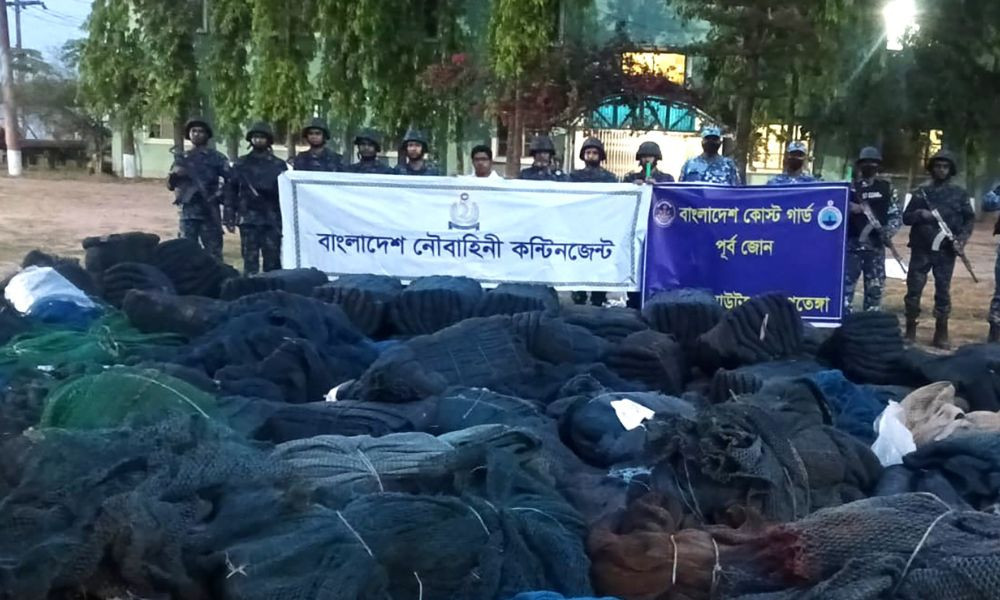 আগুনে পুড়ল ৩১২ কোটি টাকার জাল