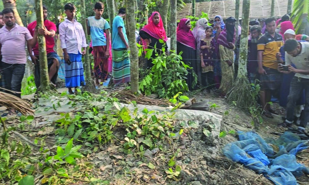 নিখোঁজের ২৫ দিন পর পুরাতন কবরে মিলল ভ্যানচালকের লাশ