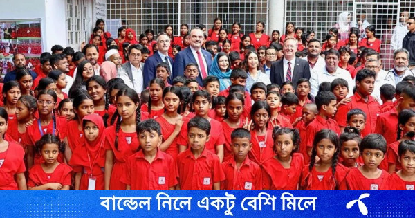 ‘সুরভি স্কুল’ পরিদর্শনে মার্কিন বিশেষ দূত, শিশু কল্যাণে সহযোগিতার আশ্বাস