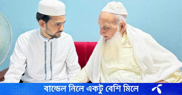 হেফাজত আমিরের সঙ্গে আসিফ মাহমুদের সৌজন্য সাক্ষাৎ