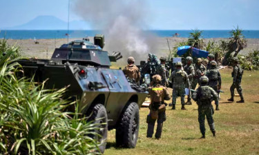 মধ্যপ্রাচ্য সংকটের মধ্যেই ফিলিপাইনে যুক্তরাষ্ট্রের সামরিক মহড়া শুরু
