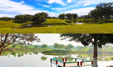 প্রকৃতিপ্রেমীদের জন্য ভ্রমণের নতুন গন্তব্য ‘ক্যামেলিয়া লেক’