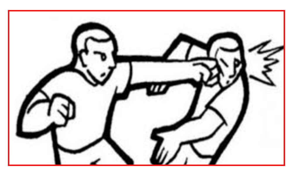 চেয়ারম্যানের গালে মেম্বারের হাত!