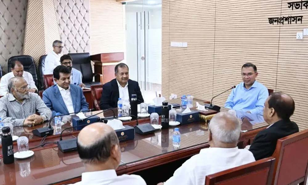 প্রধানমন্ত্রীর সঙ্গে নোয়াব সদস্যদের বৈঠক