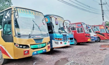 রাজশাহীর সঙ্গে বিভিন্ন জেলার বাস চলাচল বন্ধ