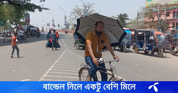 চুয়াডাঙ্গায় মৃদু তাপপ্রবাহে কষ্টে শ্রমজীবী মানুষ