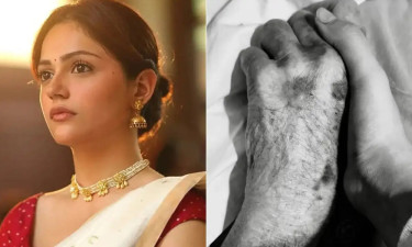পর্দার গল্পই যখন বাস্তব, দাদুকে হারালেন ‘সাইয়ারা’ অভিনেত্রী অনীত