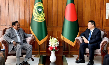 স্পিকারের সঙ্গে চীনা রাষ্ট্রদূতের সাক্ষাৎ, তিস্তা প্রকল্প ও রোহিঙ্গা সংকট নিয়ে আলোচনা