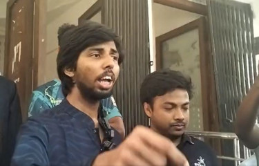 ‘দাঁত ফেলে দেওয়ার’ হুমকি পেলেন ডাকসু নেতা মুসাদ্দিক