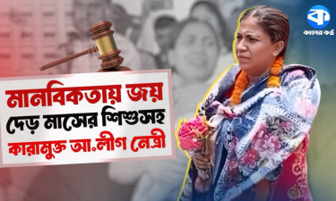 জামিনে মুক্তি পেলেন দেড় মাসের সন্তানসহ কারাবন্দি শিল্পী