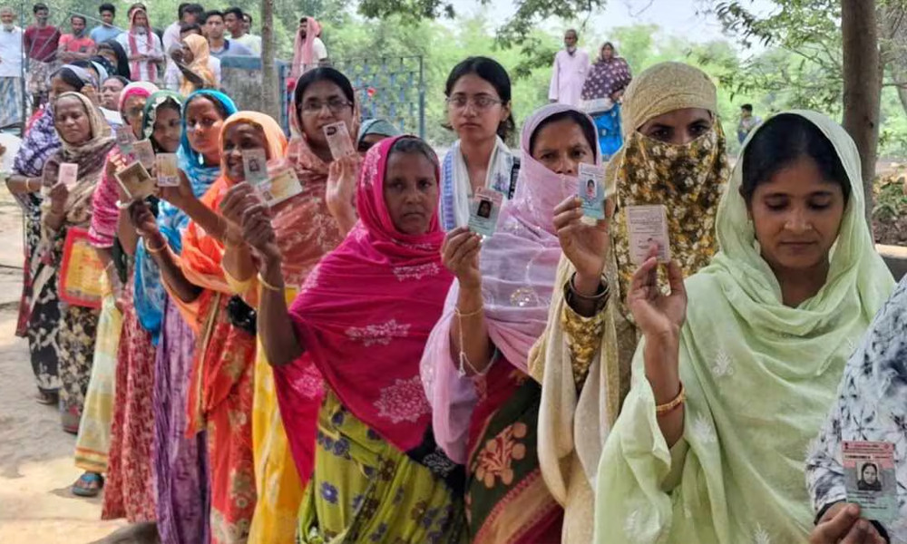 ৮ ঘণ্টায় ভোটগ্রহণ ছাড়াল ৮০ শতাংশ