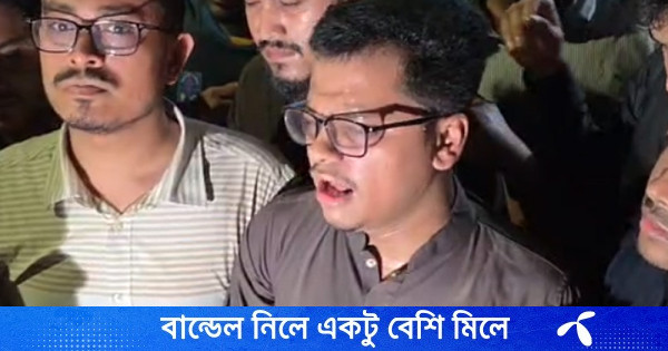 থানায় মব ছাত্রদলের ফ্যাসিবাদী আচরণ : ফরহাদ