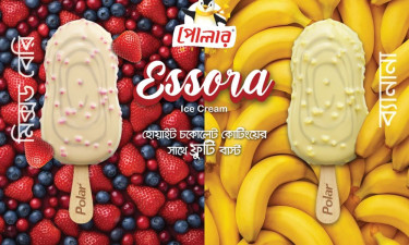 পোলার আইসক্রিম বাজারে নিয়ে এলো ‘এসোরা’ ফ্রুট আইসক্রিম