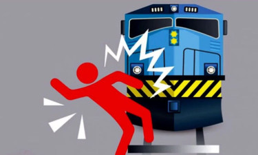 রাজধানীতে ট্রেনের ধাক্কায় পথচারীর মৃত্যু