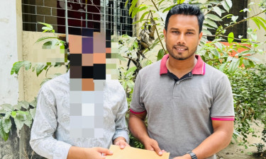 জবি শিক্ষার্থীর পাশে দাঁড়ালেন ছাত্রদল নেতা শাহরিয়ার