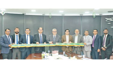 মধুমতি ব্যাংক রৌমারীতে এজেন্ট পয়েন্ট উদ্বোধন