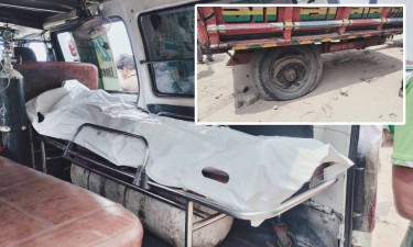 ট্রাক্টরের চাকায় হাওয়া দিতে গিয়ে বিস্ফোরণ, প্রাণ গেল চালকের