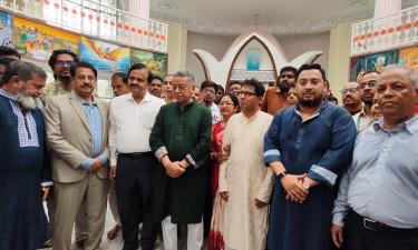 চবিতে সরস্বতী জ্ঞান মন্দির উদ্বোধন করলেন অর্থমন্ত্রী