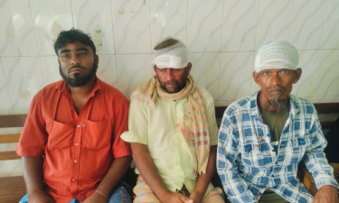 নাটোরে জমি নিয়ে দুই পক্ষের সংঘর্ষ, নারীসহ আহত অন্তত ৩০