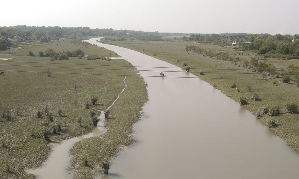 একসময়ের খরস্রোতা শোলমারী ধুঁকছে