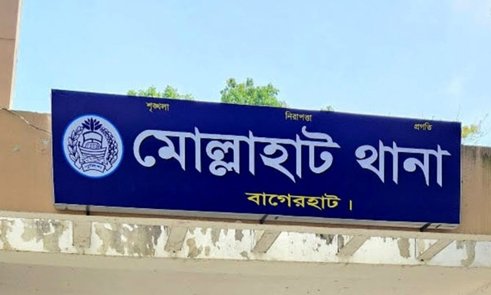 মোল্লাহাটে ব্যাটারিচালিত ভ্যানের নিচে পড়ে প্রাণ গেল শিশুর