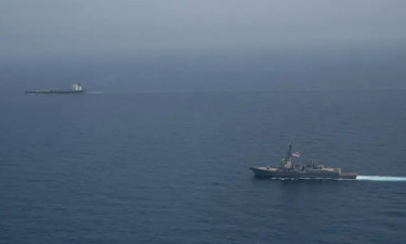 আরব সাগর থেকে ইরানের আরেকটি জাহাজ আটক করল যুক্তরাষ্ট্র