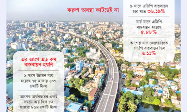 এডিপি বাস্তবায়নে ধস