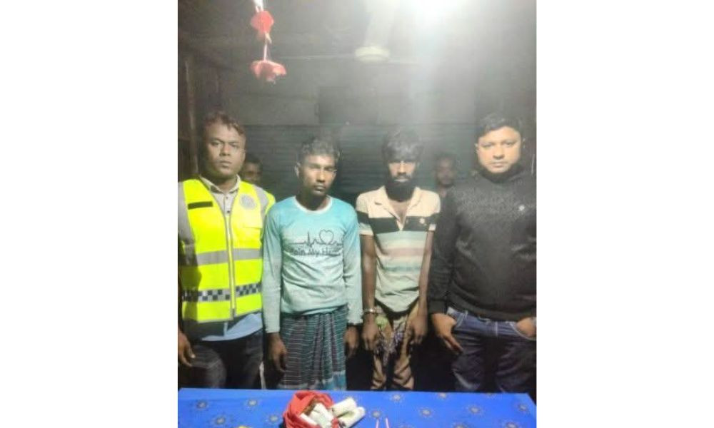 কেন্দুয়ায় ইয়াবা-গাঁজাসহ দুই মাদক ব্যবসায়ী আটক