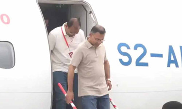 যশোরে পৌঁছেছেন প্রধানমন্ত্রী