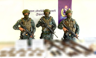 টেকনাফে বিপুল বিদেশি আগ্নেয়াস্ত্র, গোলাবারুদসহ ইয়াবা উদ্ধার