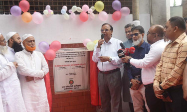 দক্ষিণগাঁও ও নন্দীপাড়ায় ডিএসসিসির রাস্তা উন্নয়নকাজের উদ্বোধন